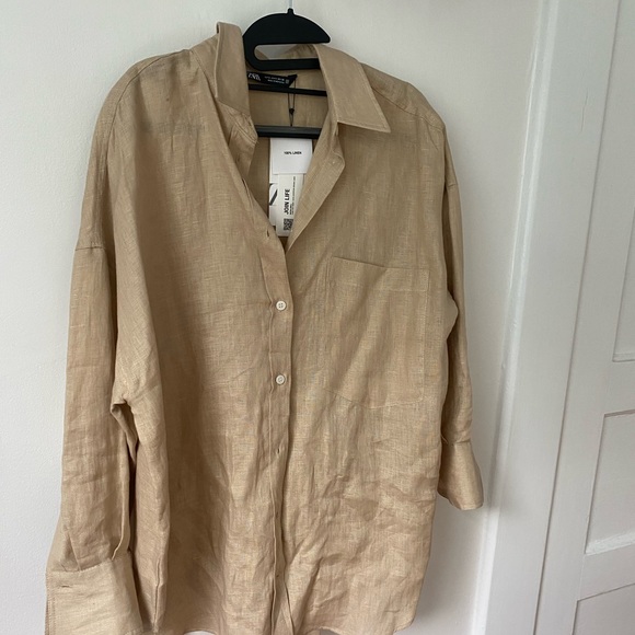Linen Zara Button Up - Picture 5 of 5